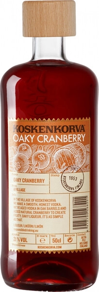 Ликер Koskenkorva Oaky Cranberry, 0.5 л