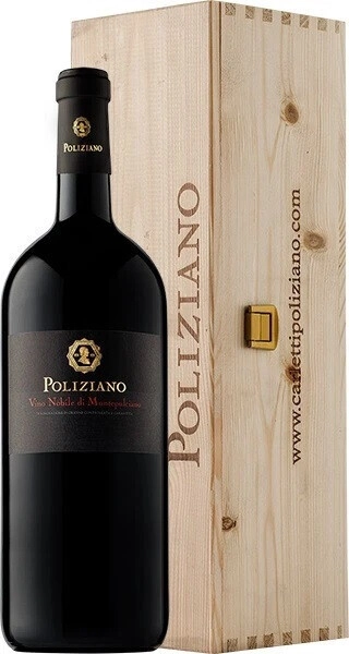 Вино Poliziano, Vino Nobile di Montepulciano DOCG, 2021, wooden box, 1.5 л
