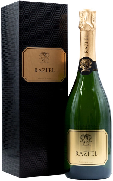 Игристое вино Razi'el Extra Brut, gift box