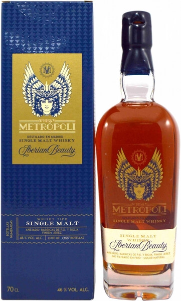 Виски Metropoli Iberian Beauty Single Malt, gift box, 0.7 л