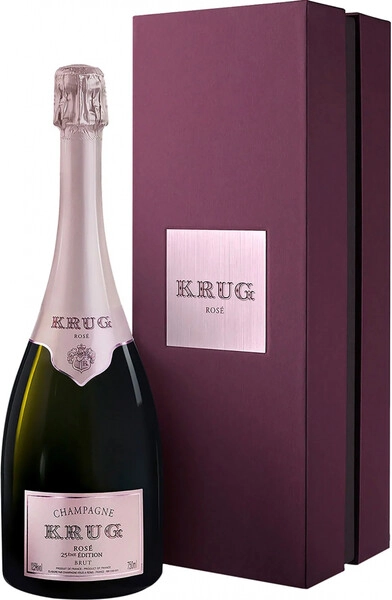Шампанское Krug, Rose 25eme Edition Extra Brut, gift box