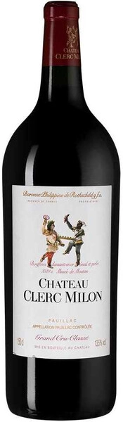Вино Chateau Clerc Milon, Grand Cru Classe Pauillac AOC, 2009, 1.5 л