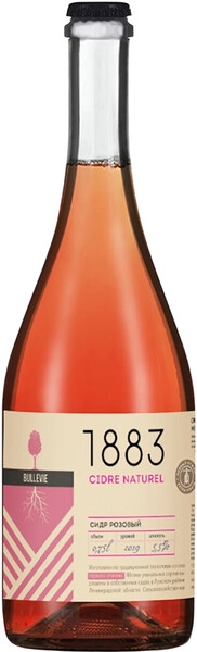 Сидр Bullevie 1883 Rose Semi-Dry, 0.75 л