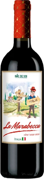 Вино Cantine Rasore, Rue de Vin La Marabecca Rosso Secco