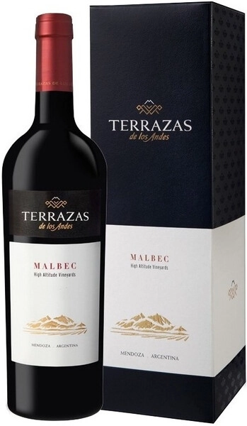 Вино Terrazas de Los Andes, Malbec, 2017, gift box, 1.5 л