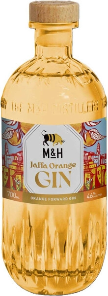 M & H Jaffa Orange Gin 42% 0.7л
Эм энд Эйч Яффа Оранж Джин 0,7