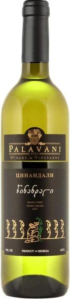 Вино Palavani, Tsinandali, Etiqueta Negra
