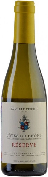 Вино Famille Perrin, Reserve Cotes du Rhone AOC Blanc, 2020, 375 мл