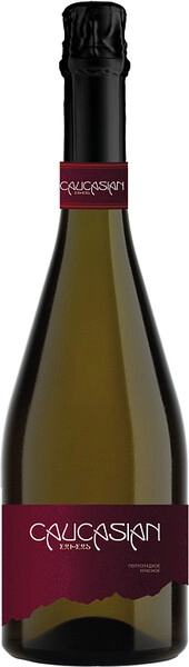 Игристое вино "Caucasian" Red Semi-Sweet