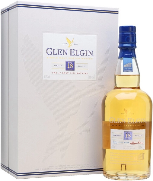 Виски Glen Elgin 18 Years Old, gift box, 0.7 л