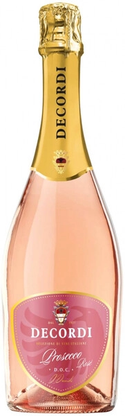 Игристое вино Decordi Prosecco DOC Rose, 2022