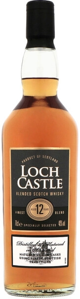 Виски Loch Castle 12 Years Old Blended Scotch Whisky, 0.7 л