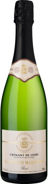 Игристое вино La Petite Marquise Cremant de Loire AOC Brut, 2023