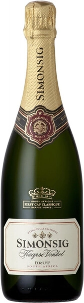 Игристое вино Simonsig, Kaapse Vonkel Brut, 2020