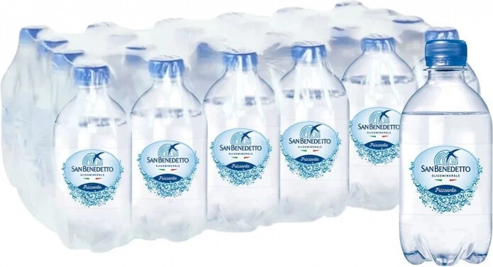 Вода San Benedetto Sparkling, PET, 0.33 л