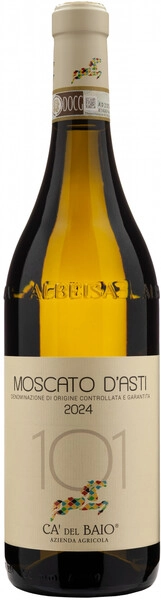 Игристое вино Ca' del Baio, 101 Moscato d'Asti DOCG, 2024