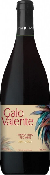 Вино Casa Da Fonte Pequena, Galo Valente Tinto Semi-Doce, 1 л