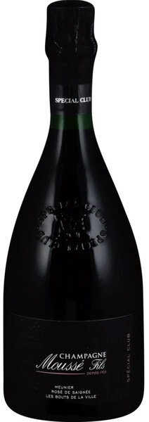 Шампанское Champagne Mousse Fils, Special Club Les Bouts de la Ville Rose Extra Brut, Champagne AOC, 2018