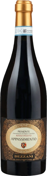 Вино Dezzani, Appassimento Rosso-Passito, Piemonte DOC, 2019