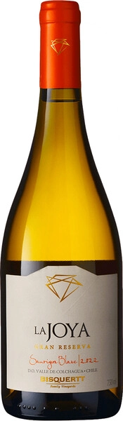 Вино Bisquertt, La Joya Gran Reserva, Sauvignon Blanc, Colchagua Valley DO, 2022