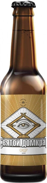 Сидр Toksovo Cidrerie, Svyatoj Domkrat Dry Apple, 0.5 л
