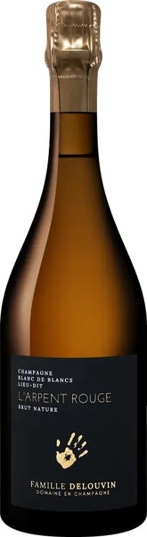 Шампанское Famille Delouvin, Lieu-Dit L'Arpent Rouge Blanc de Blancs Brut Nature, Champagne AOC, 2017