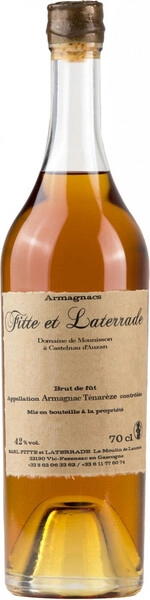 Арманьяк Fitte et Laterrade, Domaine de Mounisson a Castelnau d'Auzan, Armagnac Tenareze AOC, 1982, 0.7 л