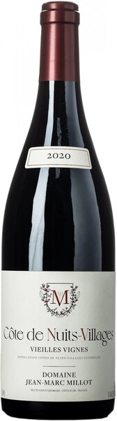 Вино Domaine Jean-Marc Millot, Cote de Nuits-Villages Vieilles Vignes AOC, 2020