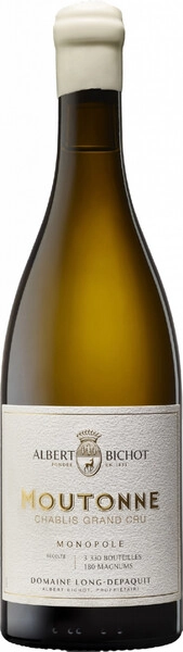 Вино Domaine Long-Depaquit, Chablis Grand Cru Moutonne AOC, 2022