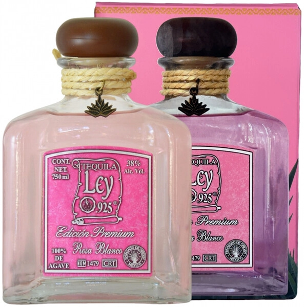Текила Ley 925 Rosa Blanco Premium, gift box, 0.75 л