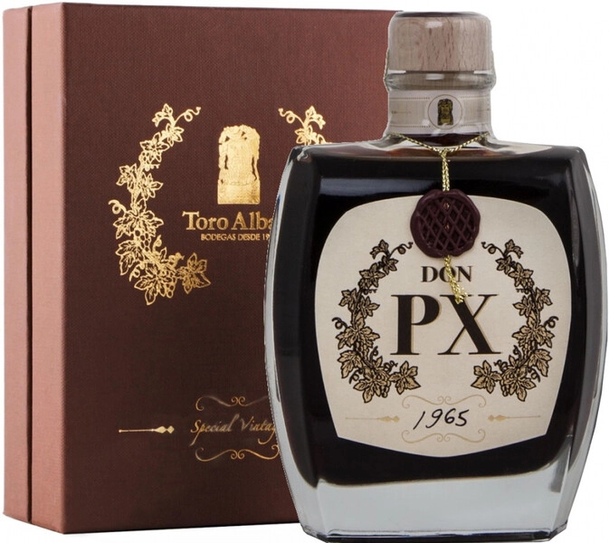 Херес Toro Albala, Don PX Seleccion, Montilla-Moriles DOP, 1965, gift box, 200 мл