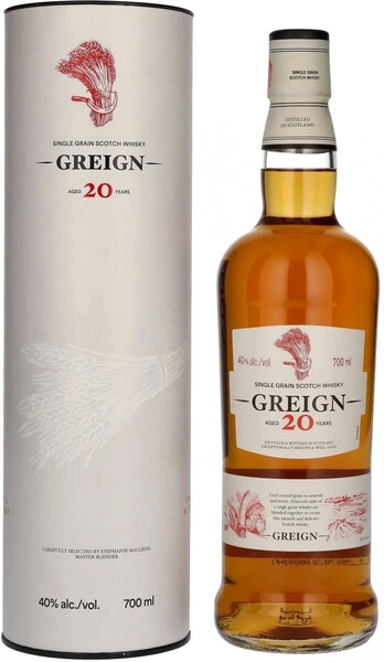 Виски Greign 20 Years Old, in tube, 0.7 л
