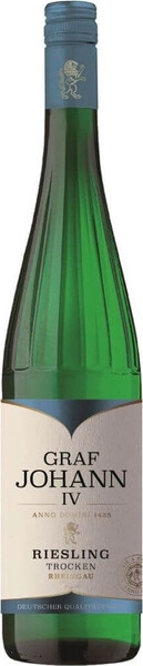 Вино Graf Johann IV Riesling Trocken, Rheingau, 2023