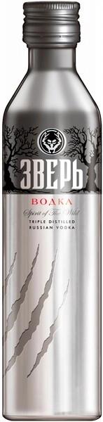 Водка Зверь, 0.5 л