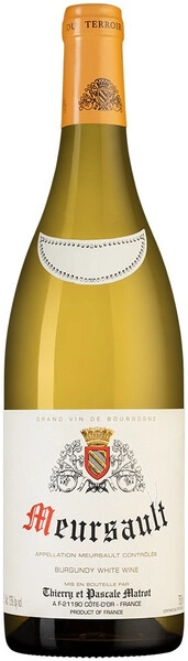 Вино Domaine Thierry et Pascale Matrot, Meursault Blanc AOC, 2018