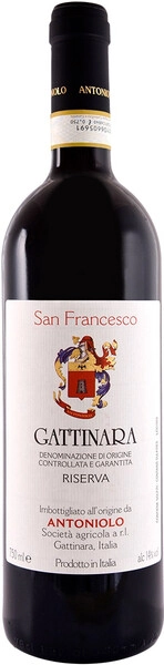 Вино Antoniolo, Gattinara San Francesco Riserva DOCG, 2019