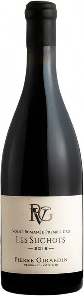 Вино Domaine Pierre Girardin, Vosne-Romanee 1er Cru Les Suchots AOC, 2018