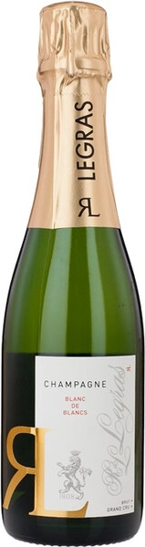 Шампанское Champagne R&L Legras, Blanc de Blancs Grand Cru Brut, Champagne AOC, 375 мл