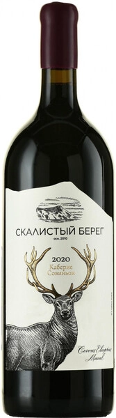 Вино Скалистый берег Каберне Совиньон, 2020, 1.5 л