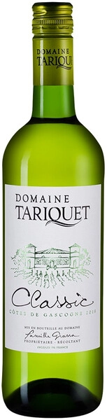 Вино Domaine du Tariquet, Classic, Cotes de Gascogne VDP, 2020