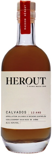 Кальвадос Herout Heritage 12 Ans, Calvados AOC, 350 мл