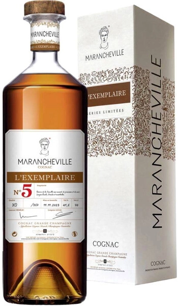 Коньяк Marancheville L'Exemplaire №5, Cognac Grande Champagne АОC, gift box, 0.7 л