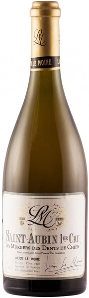 Вино Lucien Le Moine, Saint-Aubin Premier Cru Les Murgers des Dents de Chien AOC, 2018