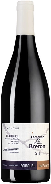 Вино Catherine & Pierre Breton, Bourgueil Les Perrieres AOC, 2014