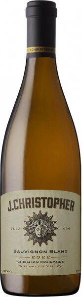 Вино J. Christopher, Sauvignon Blanc Willamette Valley, 2022