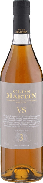 Арманьяк Clos Martin VS, Bas-Armagnac AOC, 0.7 л