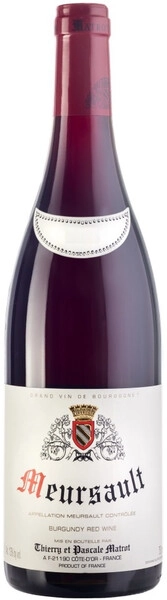 Вино Domaine Thierry et Pascale Matrot, Meursault Rouge AOC, 2017