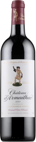Вино Chateau d'Armailhac, Pauillac AOC 5-me Grand Cru Classe, 2010