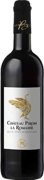 Вино Chateau Piron La Romaine, Blaye Cotes de Bordeaux AOC, 2019