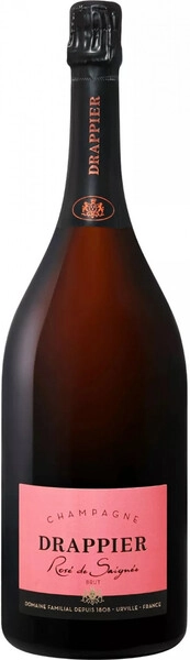 Шампанское Champagne Drappier, Brut Rose, Champagne AOC, 1.5 л
